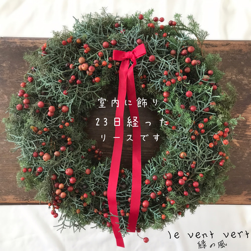 クリスマスリース2024①、② 楽天市場】61cm クリスマスリース 2色 1739949クリスマス リース