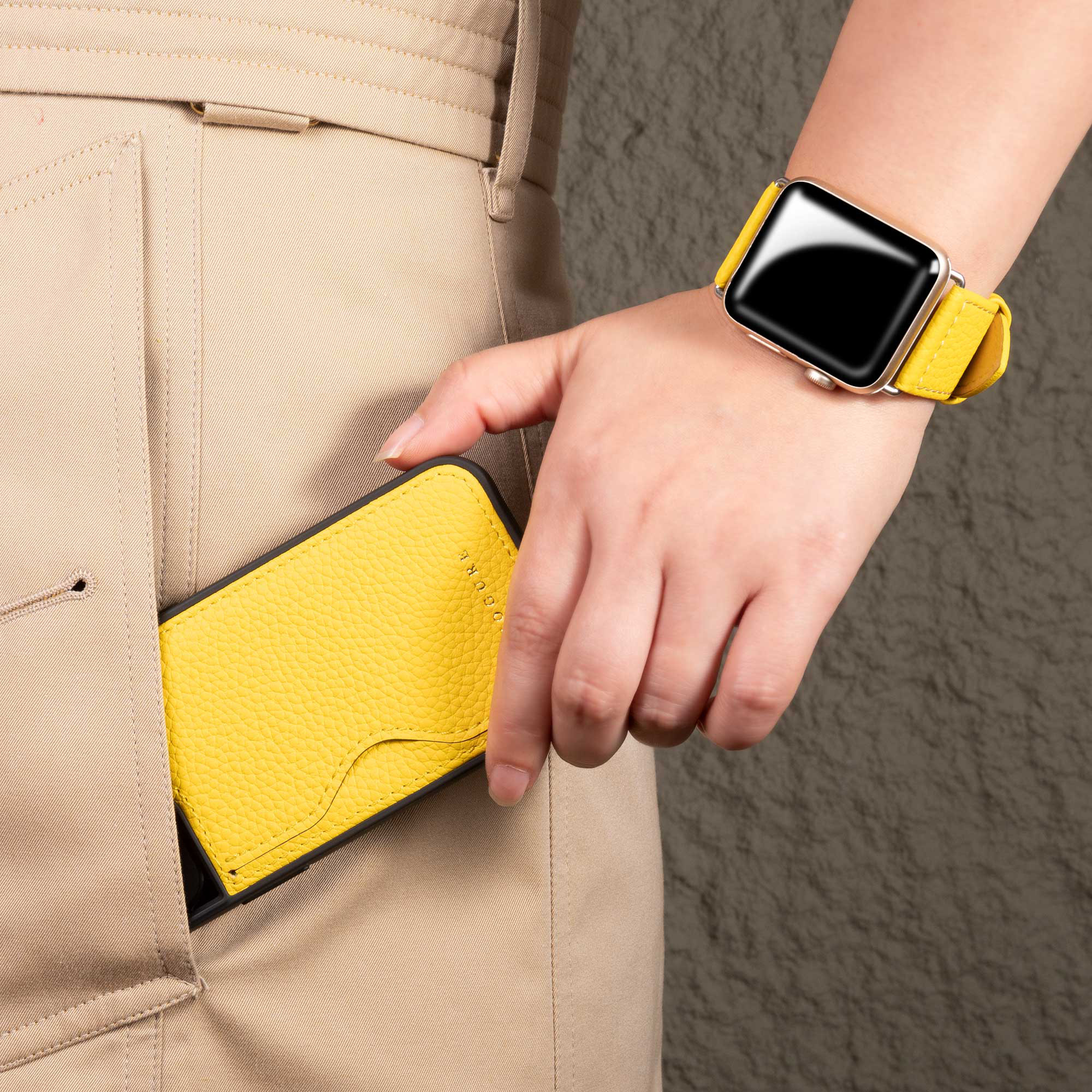 iPhone15Pro 本革バックカバーケース 13色が選べる＜COPC1＞