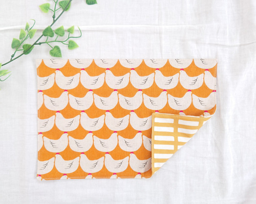 いちご様　確認用　ランチョンマット　40×60 2枚　格子　デニム　ブルー いちご様 確認用 ランチョンマット 40×60 2枚 格子 デニム ブルー