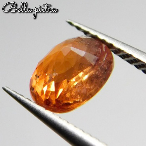 1.14ct☆天然オレンジサファイア マダガスカル産 コランダム