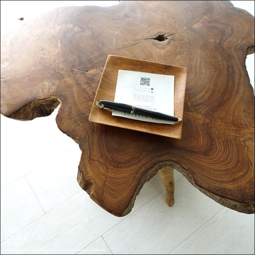 一枚板 無垢材 プリミティブサイドテーブルWS03 カフェテーブル