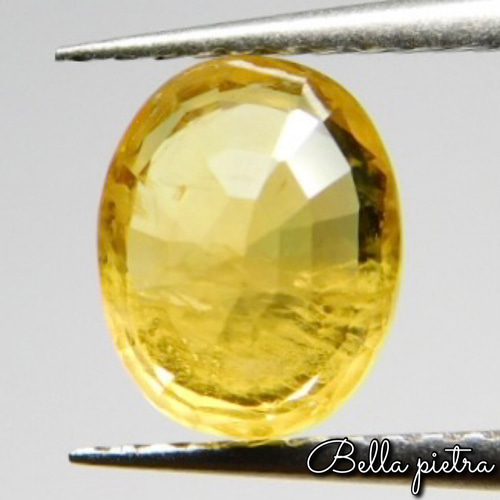 1.16ct☆天然イエローサファイア オーストラリア産 コランダム