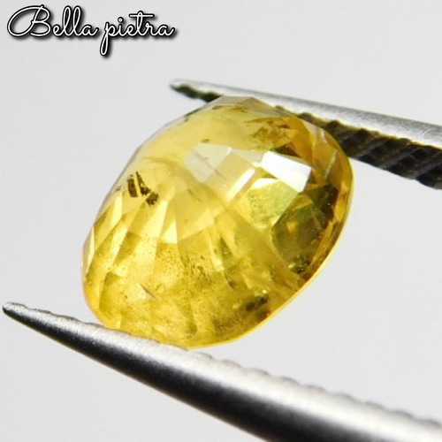 天然サファイア イエロー  10.90カラット 認定サファイア ルース 天然イエローサファイア 1.03ct【マダガスカル】