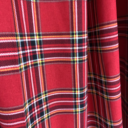 ＊tartan check♪マキシティアードスカート(red)＊ 4枚目の画像