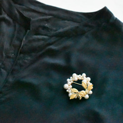 黃銅零件×珍珠胸針✻貓×花環專刊 第11張的照片