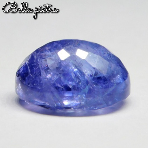 大粒5.45ct☆虹入り☆天然タンザナイト タンザニア産 ゾイサイト