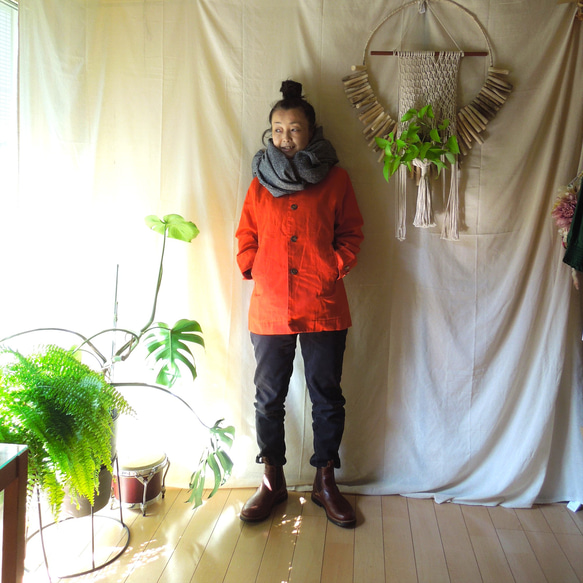 bighug コットンパラフィン ラタンコート コート holy fruit 通販  