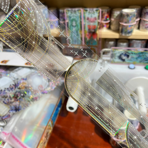 海外 PETテープ マスキングテープ カーテン 海外 PETテープ マスキングテープ カーテン