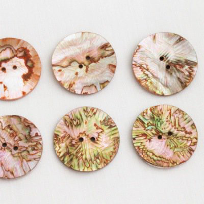 白蝶貝ボタン6pcs（No.1797）