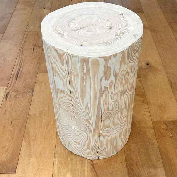 Sugi Wood  Stool No.426 2枚目の画像