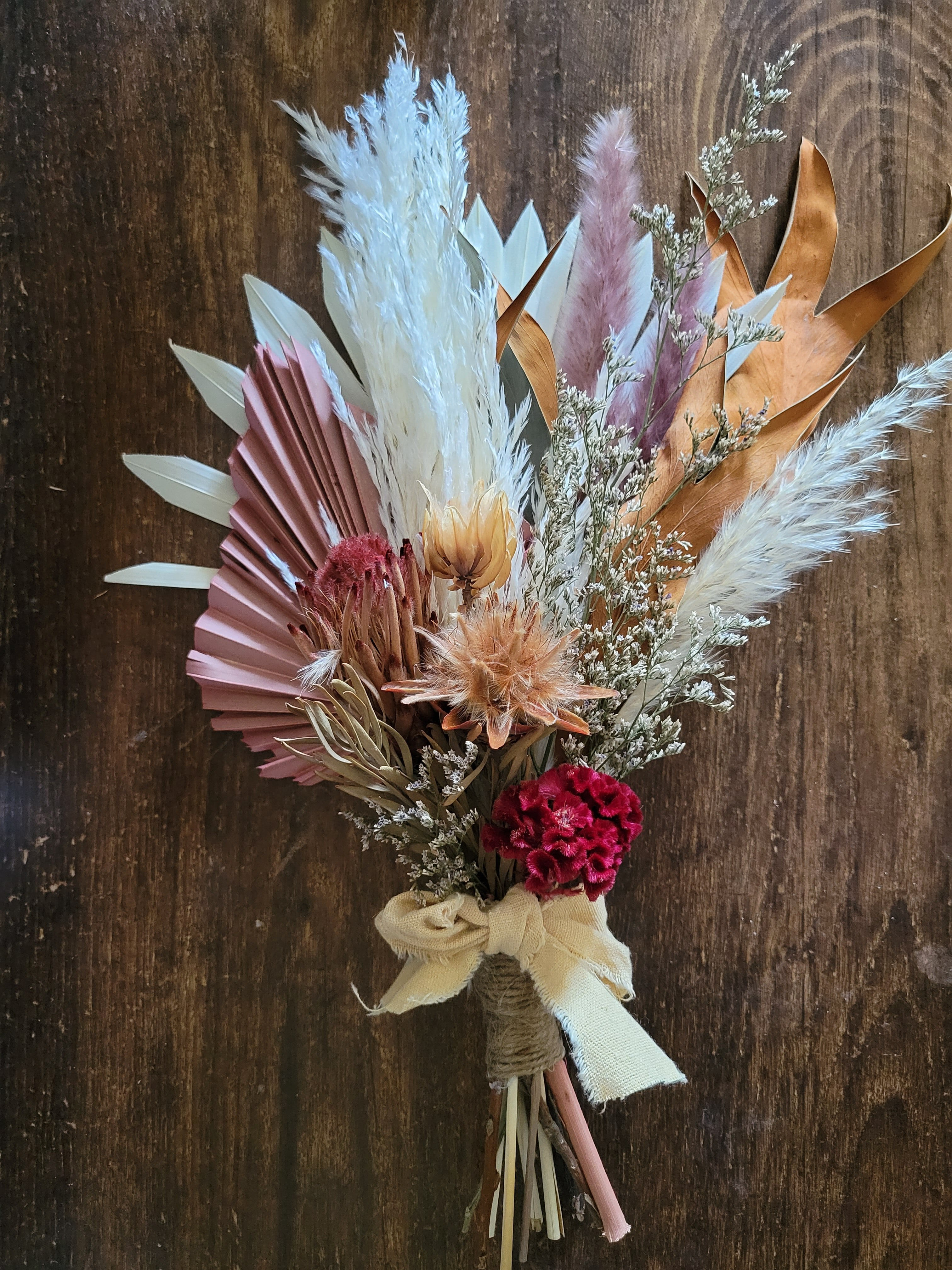 40cm ブーケ ドライフラワー スワッグ/ 40cm bouquet ドライ