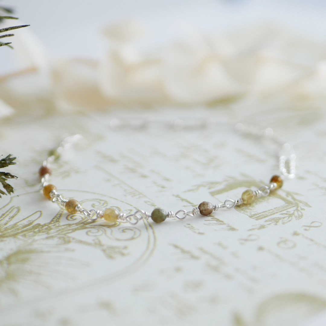 ガーネットのブレスレット