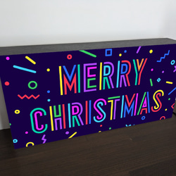 【Lサイズ】クリスマス イルミネーション サンタクロース 店舗 パーティー イベント 看板 置物 雑貨 ライトBOX 4枚目の画像