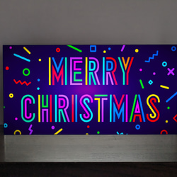【Lサイズ】クリスマス イルミネーション サンタクロース 店舗 パーティー イベント 看板 置物 雑貨 ライトBOX 2枚目の画像