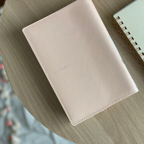 ねこのこ★プロフ必読★②ブックカバー、ポーチ TTC 布のブックカバー ネコのお月見 SBC017-03 1個（直送品