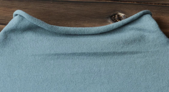 新作.100%綿タートルネックセーター  秋冬ニット  無地 手編み 全3色 重ね着 5枚目の画像