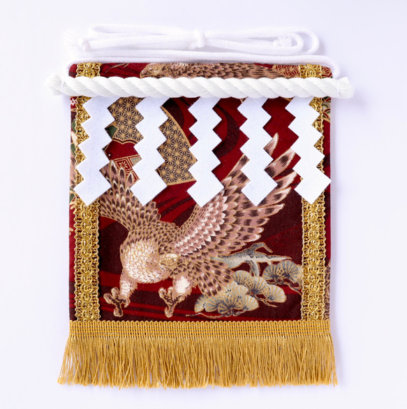 【名入れOK】赤ちゃん化粧まわし「えびすこくん」《飛翔する鷹と富士山・赤》男の子のお宮参り・お食い初め記念撮影衣装        Ω 人気・おすすめ｜多用途・生活用品におすすめ キャンペーン中 即納 即日発送サービス