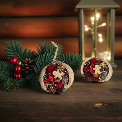 【早割】幸せのブッダナッツクリスマス飾り／ジンジャークッキーVr（無料ギフトラッピング） 3枚目の画像