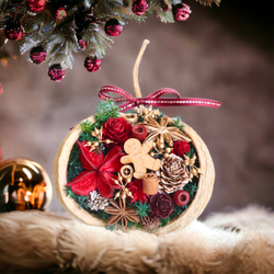 ブッダナッツのクリスマス飾り／ジンジャークッキーVr（無料ギフトラッピング） 5枚目の画像