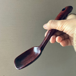 手作り漆ぬり木製スプーン/Handmade Lacquered Wooden Spoon 新作2023♪ 7枚目の画像