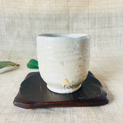 手作り窯焼き湯呑み1 / Handmade Kiln-fired Tea Cup1新作2023♪ 1枚目の画像