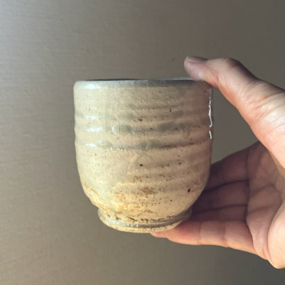 手作り窯焼き湯呑み1 / Handmade Kiln-fired Tea Cup1新作2023♪ 6枚目の画像