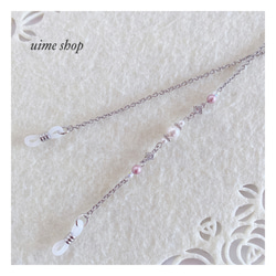 ♪631❤️ アンティーク　ビーズ　マスクチェーン　メガネチェーン　ビーズ ♪ ❤️ アンティーク ビーズ マスクチェーン メガネチェーン