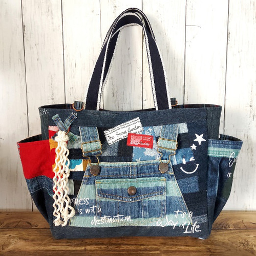 99 mini デニムリメイクバッグ フラップバッグ | Atelier307