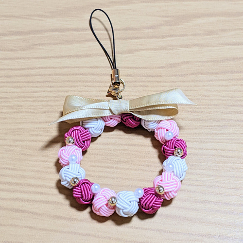 水引パーツ秋桜8個