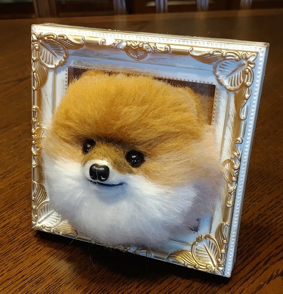 羊毛フェルト ポメラニアン 羊毛フェルト Nukumori 通販