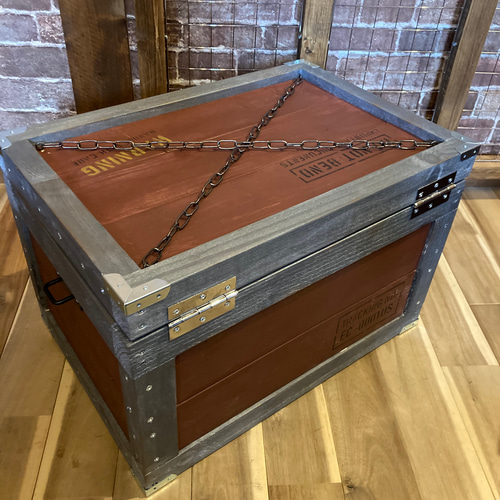 数量限定‼️インダストリアルカスタマイズver✨男前キャンプギア収納