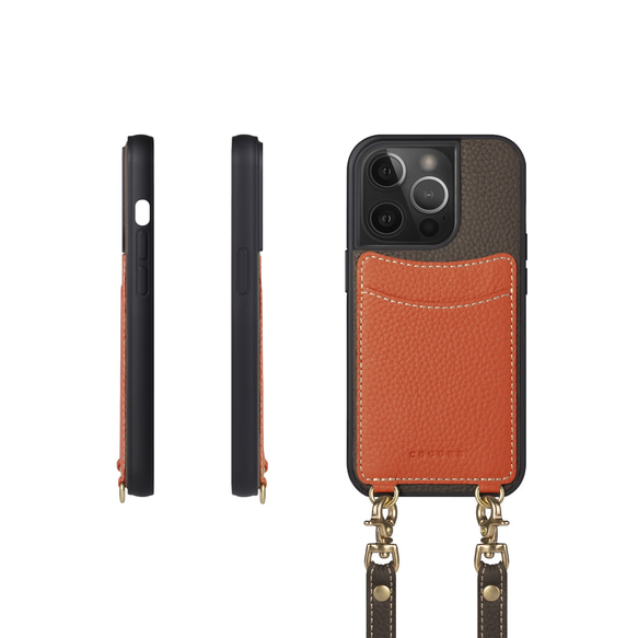 【色:グレージュ+ピンク【Grege+PK】_サイズ:iPhone15Pro】C 色:グレージュ+ピンク【Grege+PK】_サイズ:iPhone15Pro】C