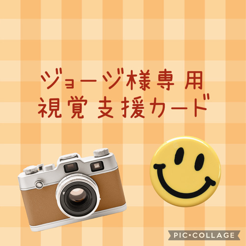 専用ページです！】視覚支援カード オーダーメイド 絵カード 聴覚障害