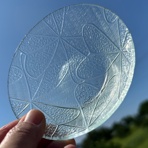 昭和レトロガラス小鉢 レトロガラストレイ マルチトレイ SDGs お椀