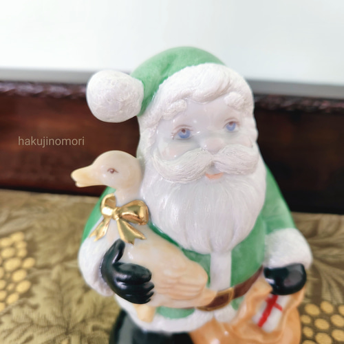 磁器　ヴィンテージ￼ サンタクロース　レア 磁器ヴィンテージ￼ サンタクロースレア