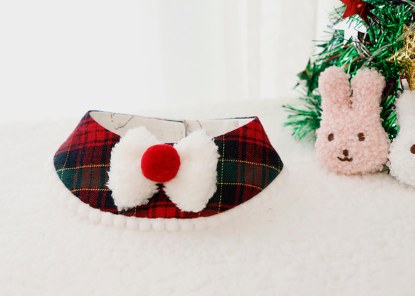 ウサギ用のクリスマスケープ 6枚目の画像