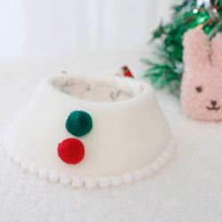 ウサギ用のクリスマスケープ 4枚目の画像