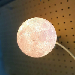 【支援寄付】Blue Moon & Harvest Moon Light (Limited Color)｜月ライト(大) 4枚目の画像