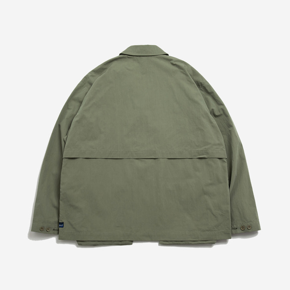 TMCAZ Deformation Layer Multi-pocket Jacket[Green]變形層多袋夾克 第18張的照片