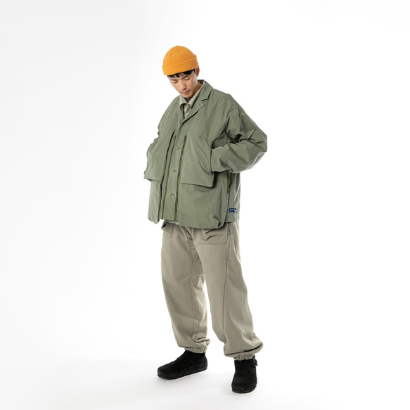 TMCAZ Deformation Layer Multi-pocket Jacket[Green]變形層多袋夾克 第3張的照片