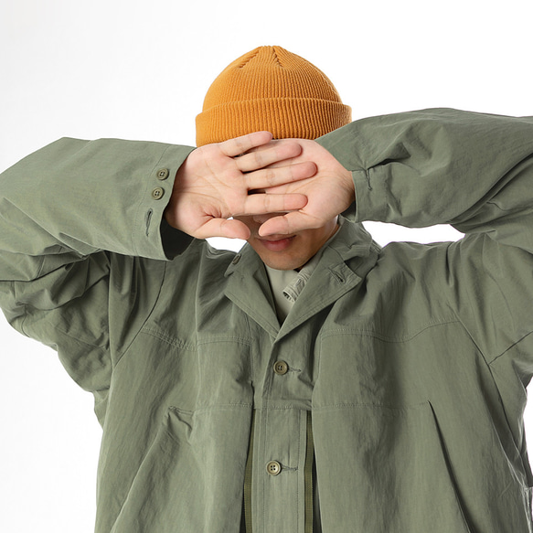 TMCAZ Deformation Layer Multi-pocket Jacket[Green]變形層多袋夾克 第11張的照片