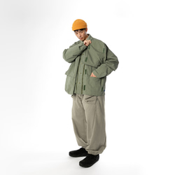 TMCAZ Deformation Layer Multi-pocket Jacket[Green]變形層多袋夾克 第8張的照片