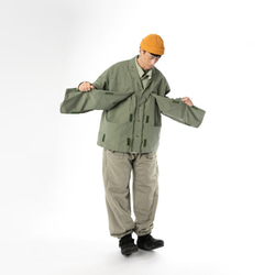 TMCAZ Deformation Layer Multi-pocket Jacket[Green]變形層多袋夾克 第7張的照片