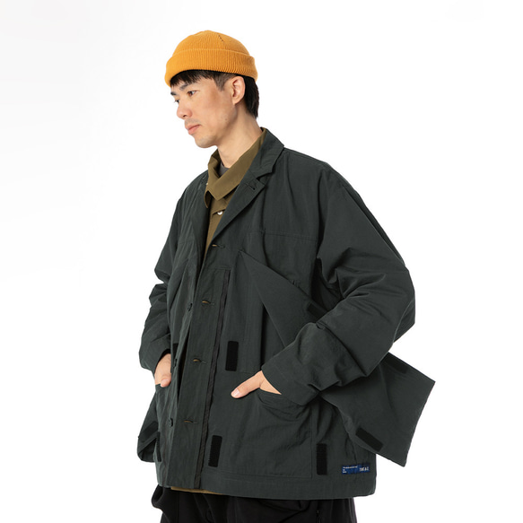 TMCAZ Deformation Layer Multi-pocket Jacket[Gray]變形層多袋夾克 第9張的照片