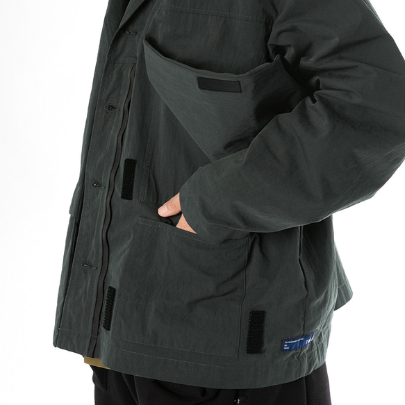TMCAZ Deformation Layer Multi-pocket Jacket[Gray]變形層多袋夾克 第14張的照片