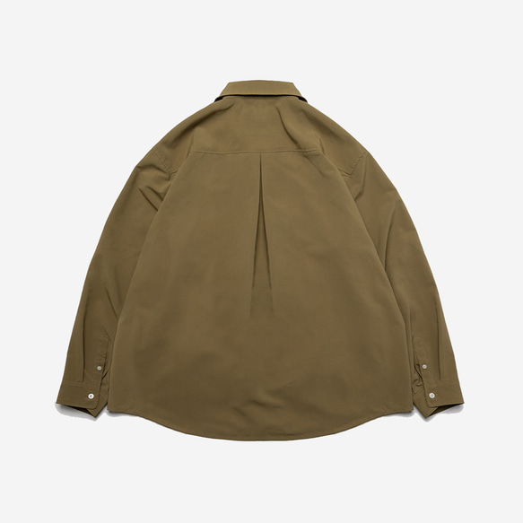 TMCAZ Stand Collar Shirt Jacket[Brown]立領襯衫夾克 第16張的照片