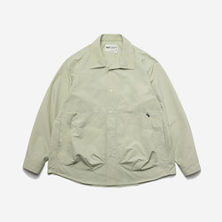 TMCAZ Stand Collar Shirt Jacket[Aqua green]立領襯衫夾克 第15張的照片