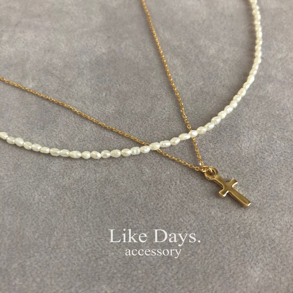 ＼new／Cross necklace 3枚目の画像