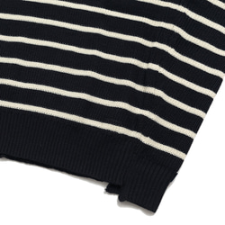 TMCAZ Wool-blend dropped knit vest[Navy]羊毛混紡針織背心 第13張的照片