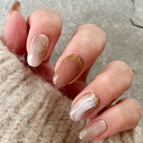 ブライダルネイル ニュアンスネイル 結婚式 ウエディングフォト ネイルチップ エレガントニュアンスネイル ネイルチップ ブライダル ウェディング